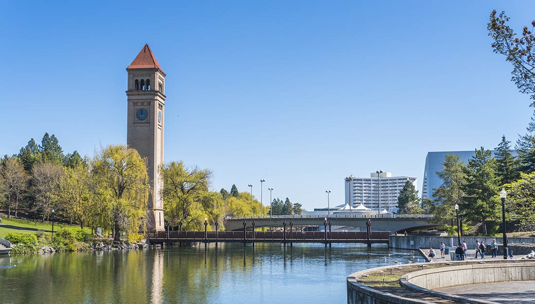 A view of Spokane